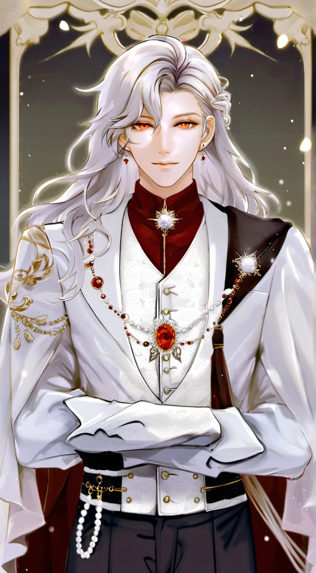 ai character: Alexander  background