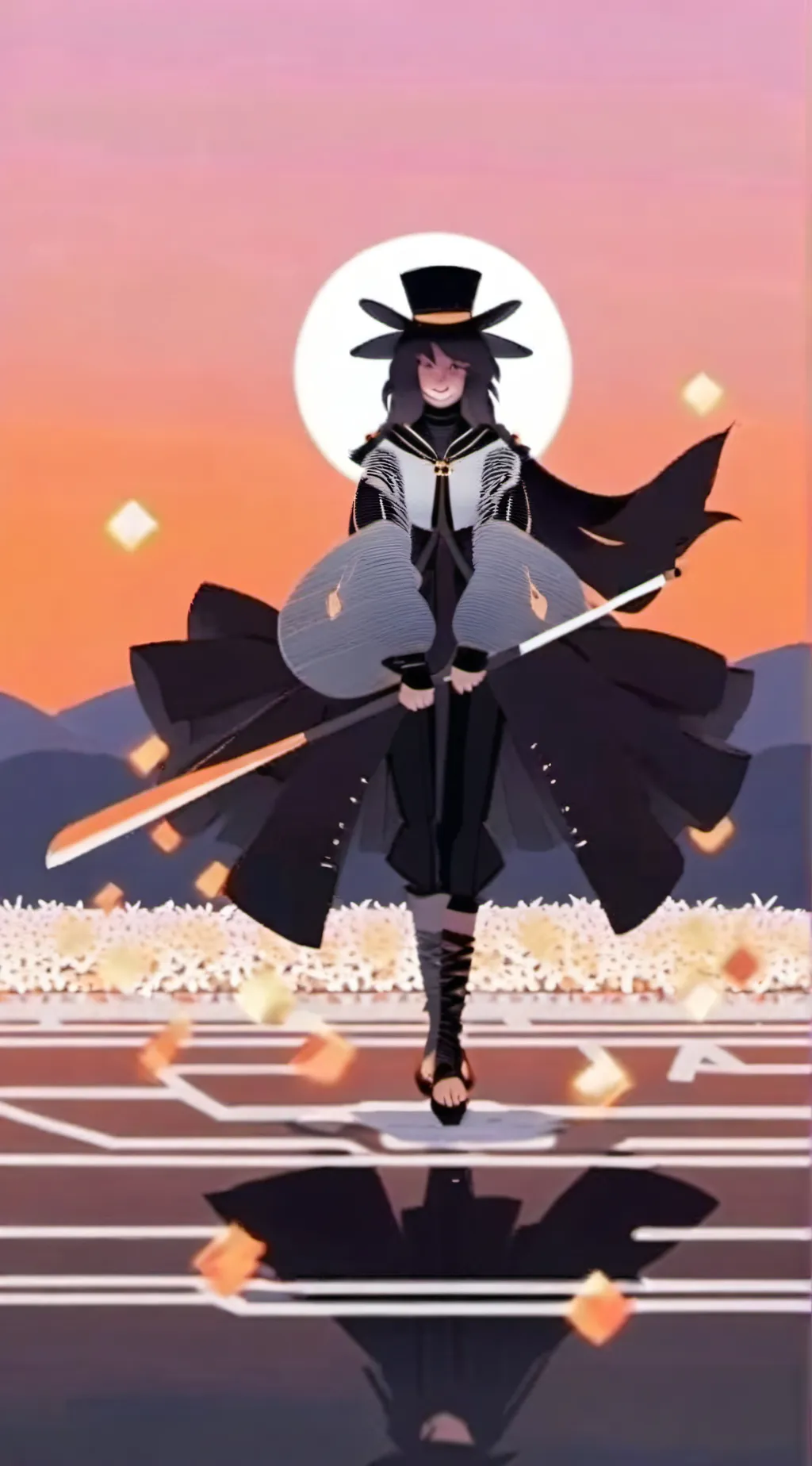 ai character: Miler FPE background