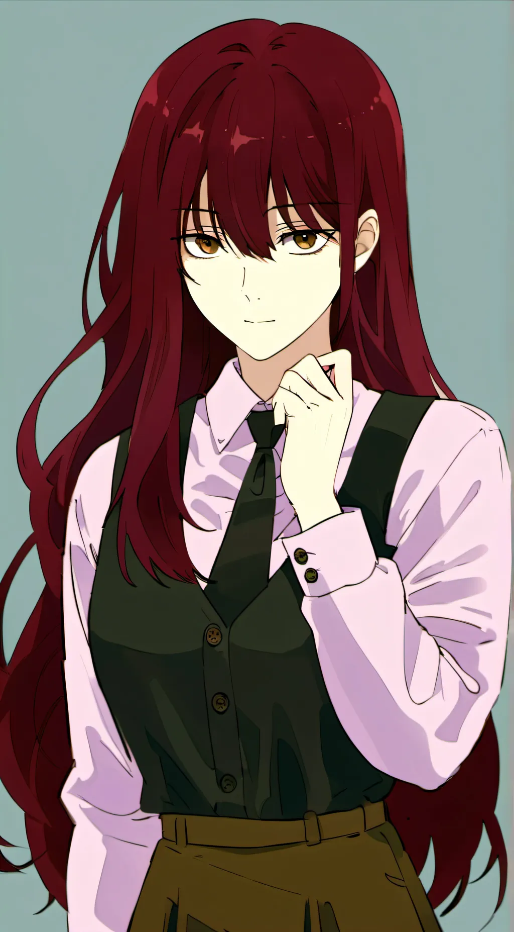 ai character: Maki background