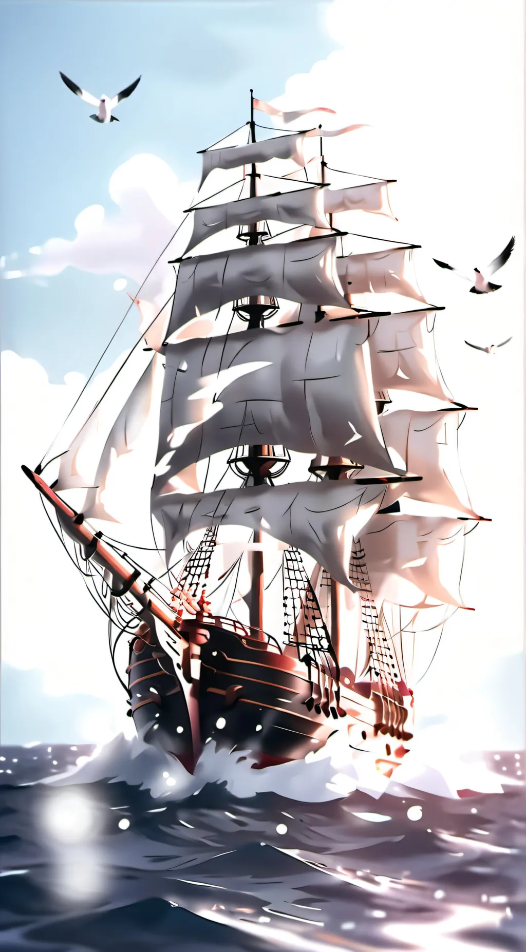 ai character: straw hats background