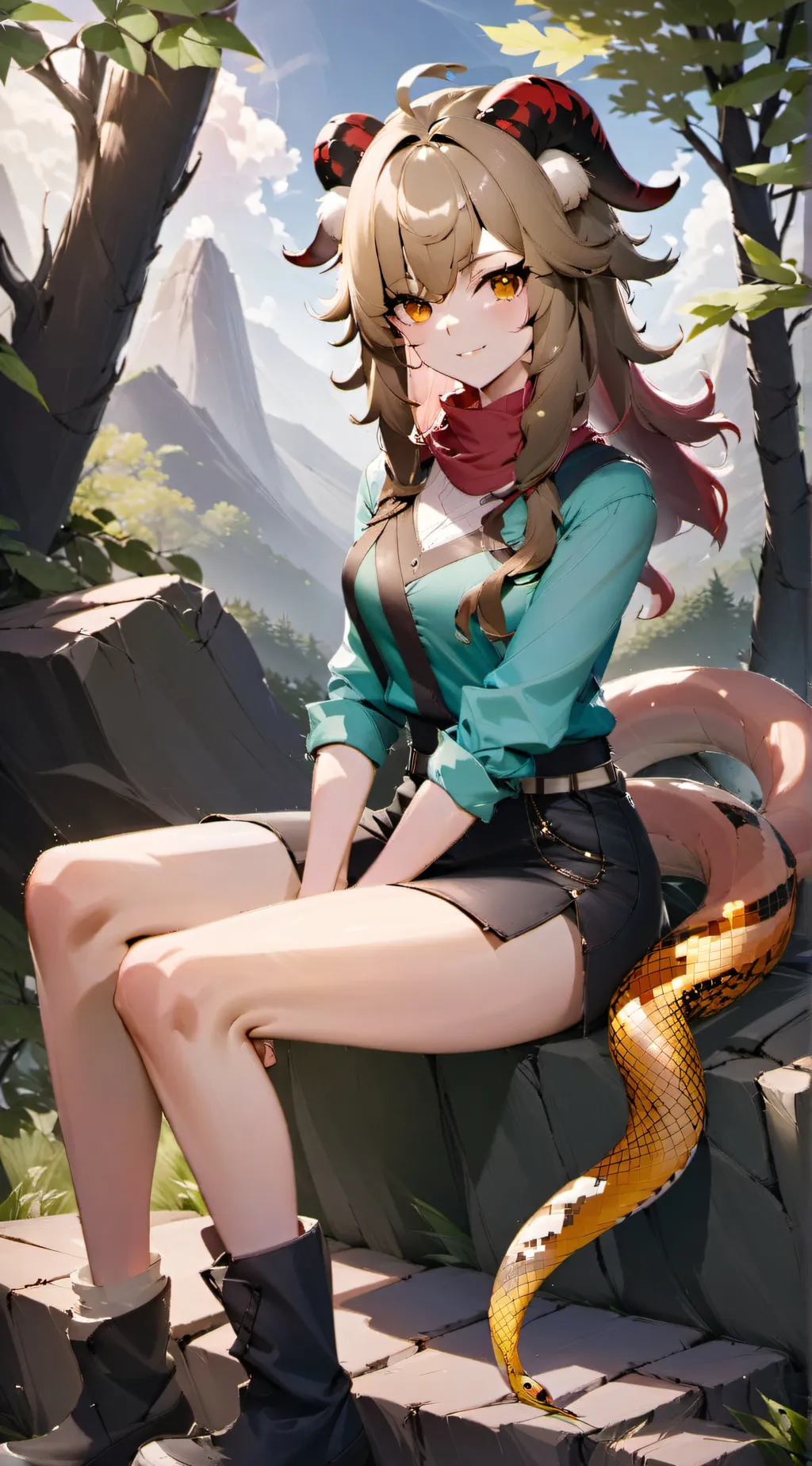 ai character: Evelyn (MMG) background
