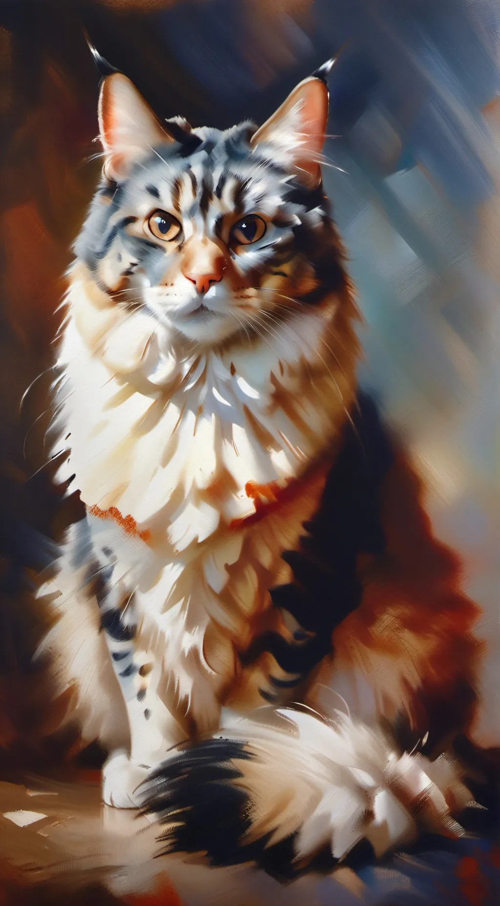 ai character: floppa background