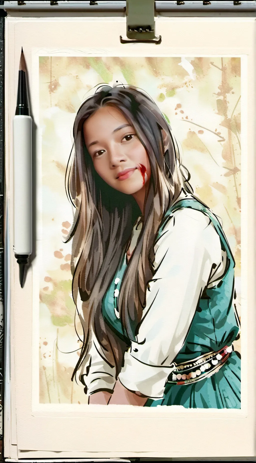 ai character: tenley background