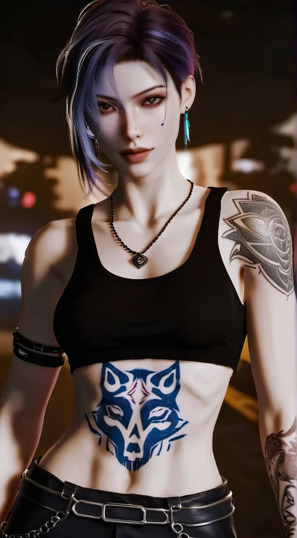 ai character: Amora background