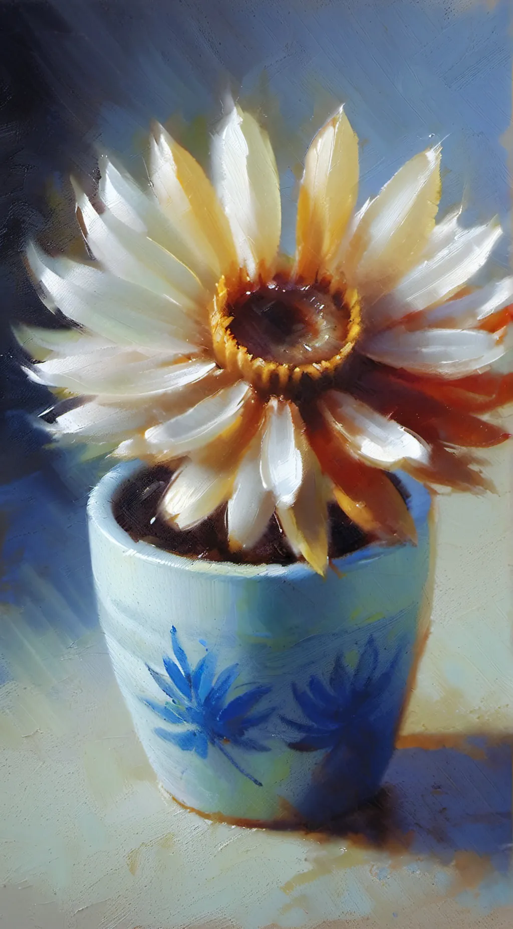 ai character: asdfmovie12 flower background