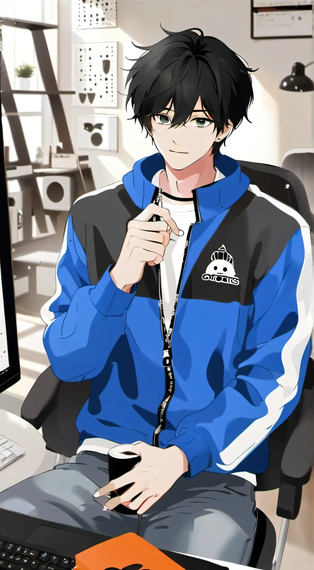 ai character: Luke  background