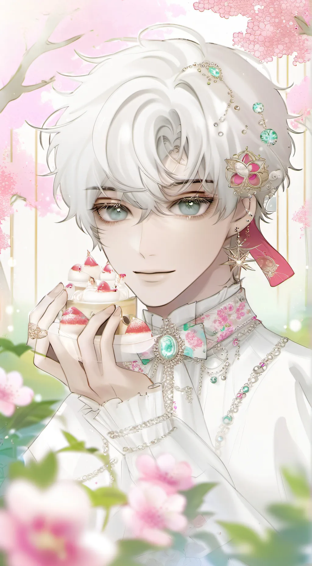 ai character: Valentino background