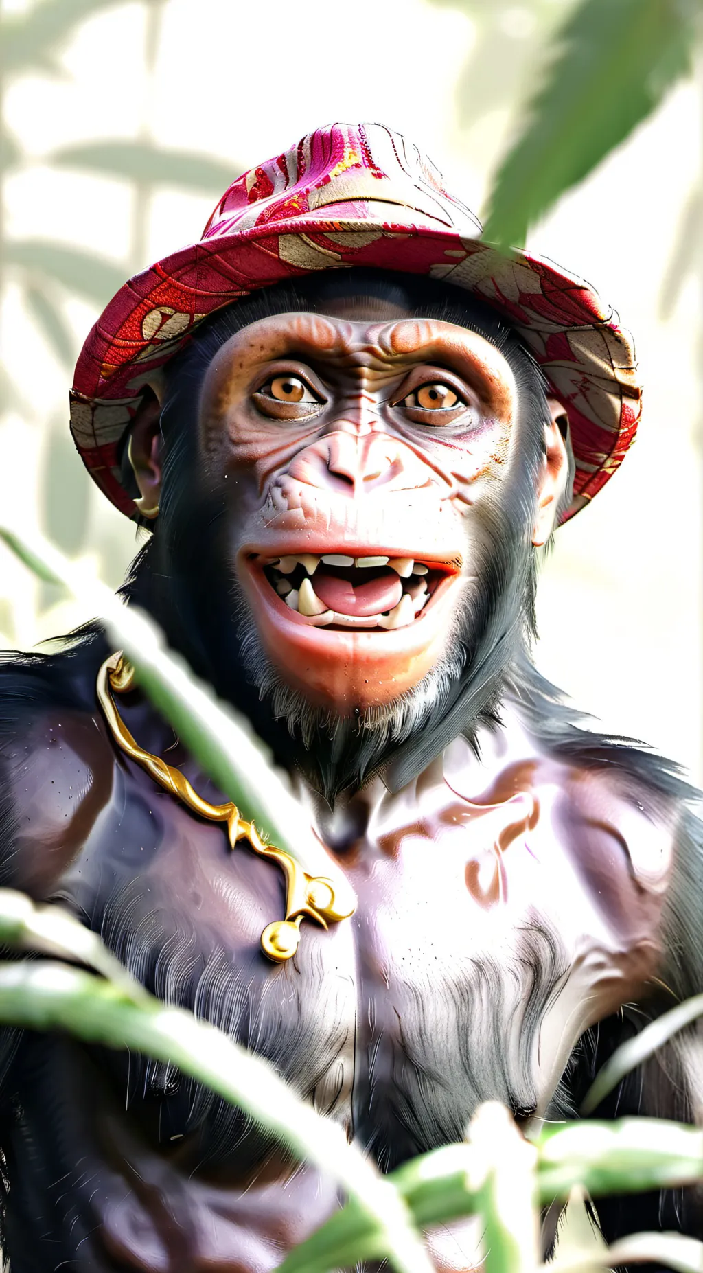 ai character: Monkey background