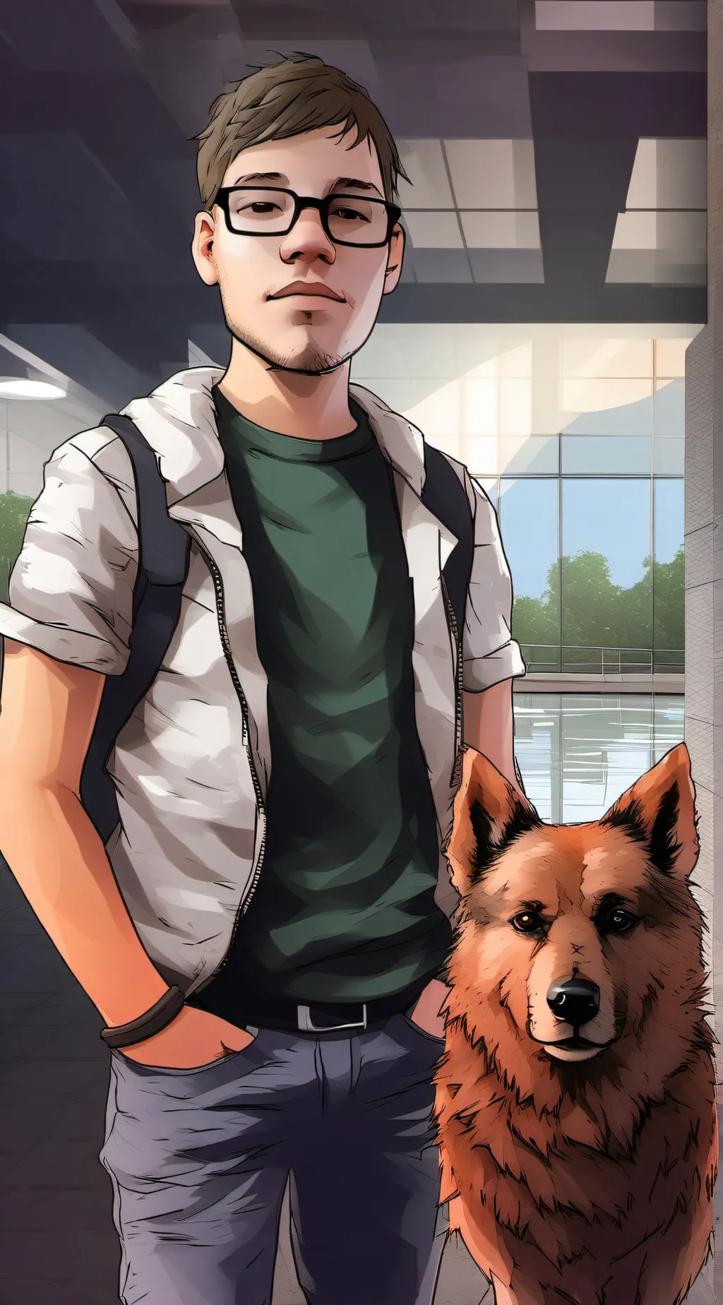 ai character: Noah background