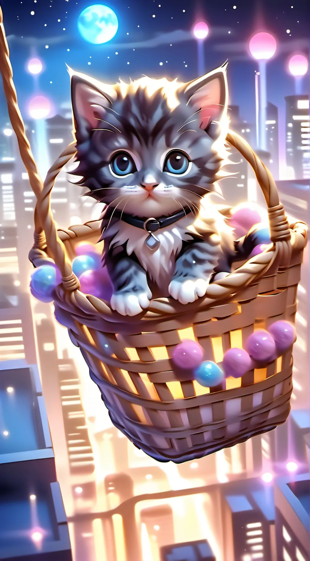 ai character: Kitty background