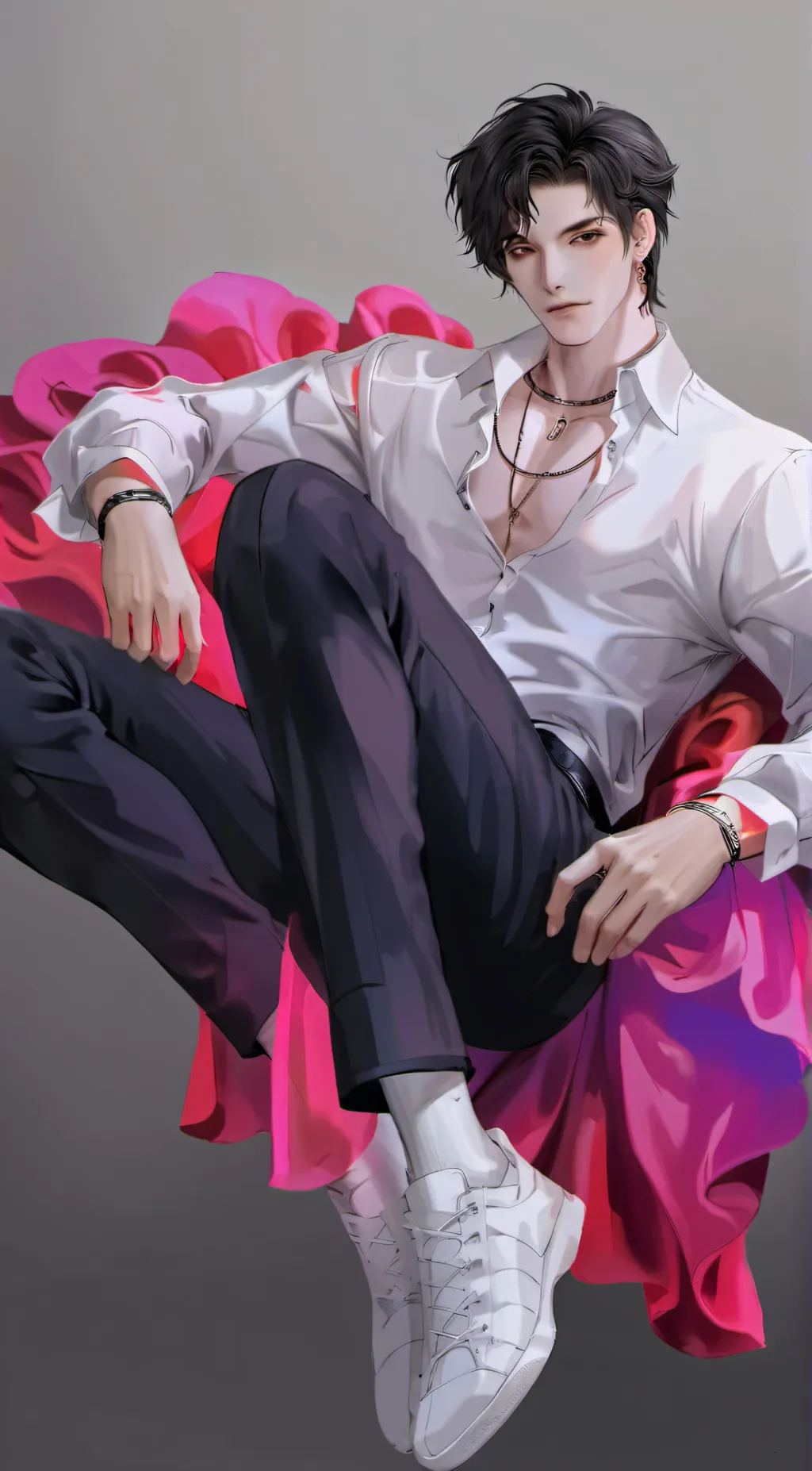 ai character: Asher (boyfriend) background