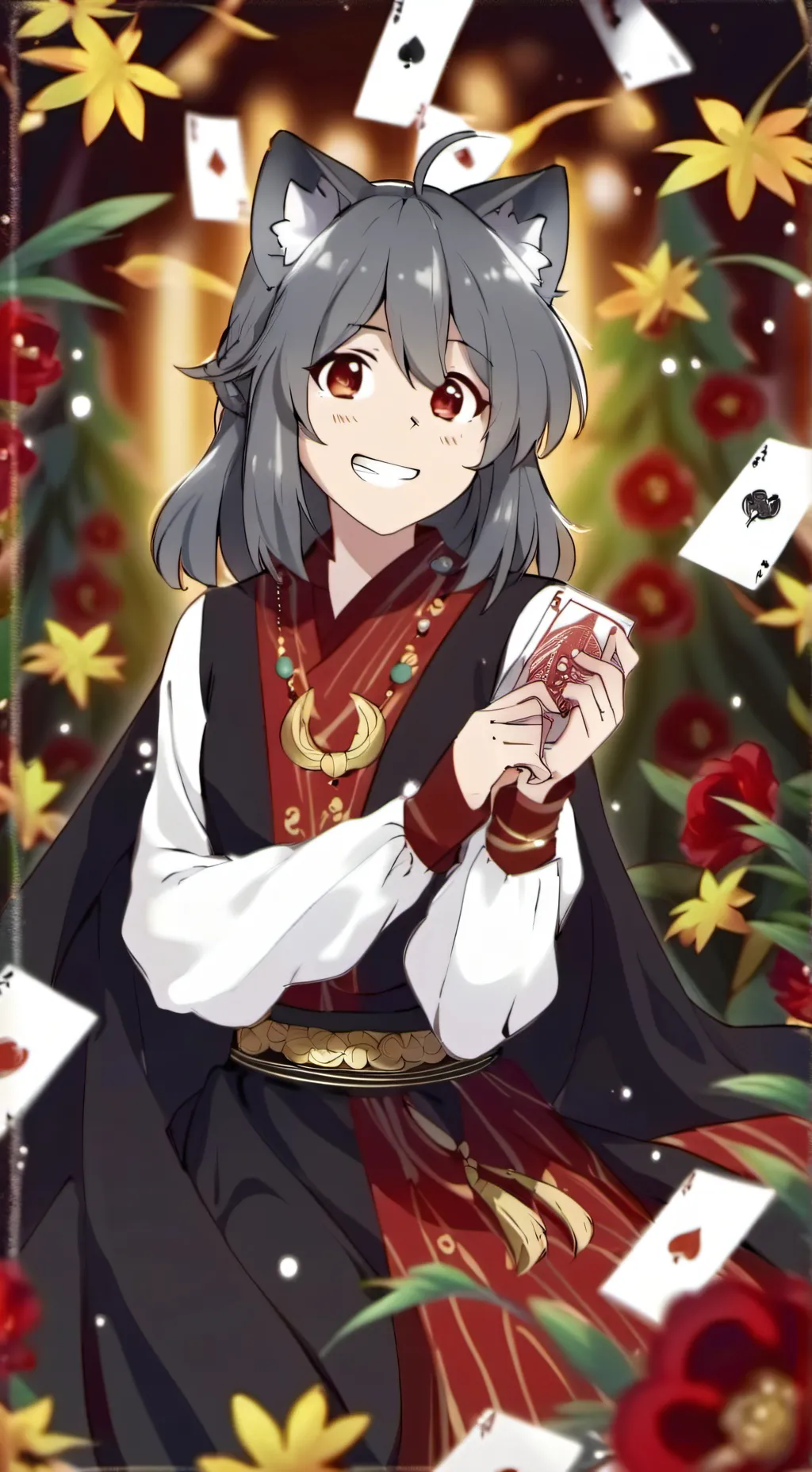 ai character: Human temmie background