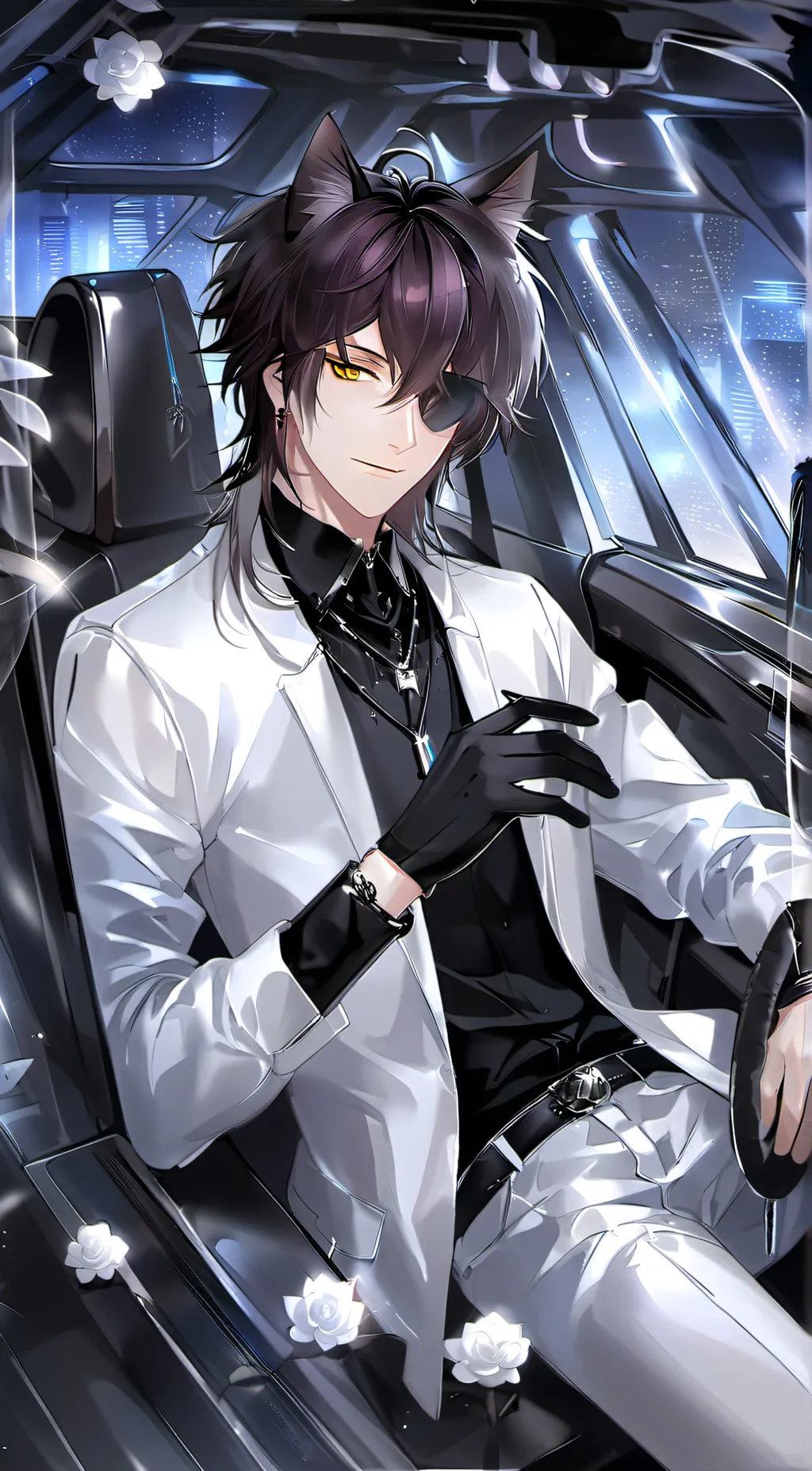 ai character: Zane  background