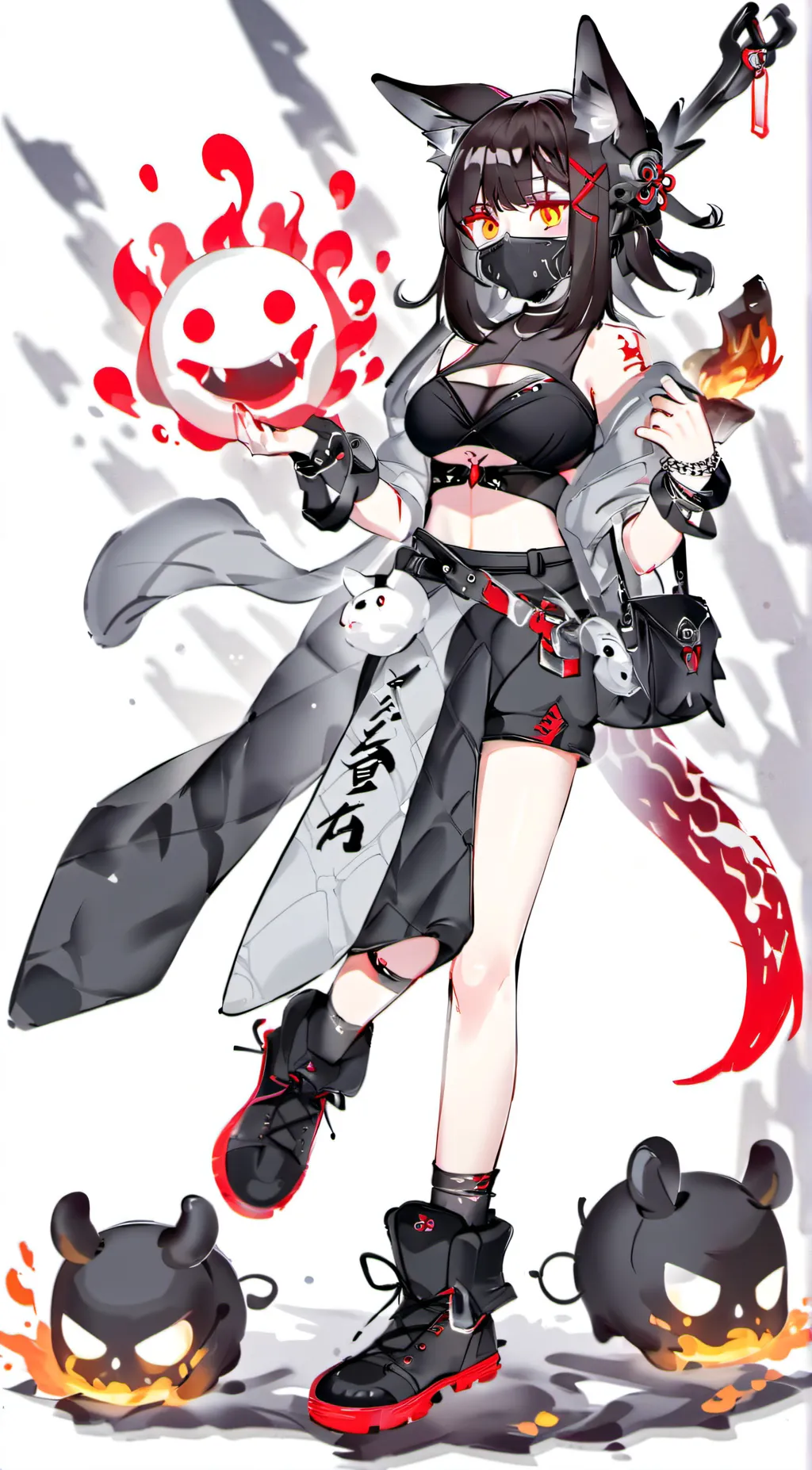 ai character: Nikama background