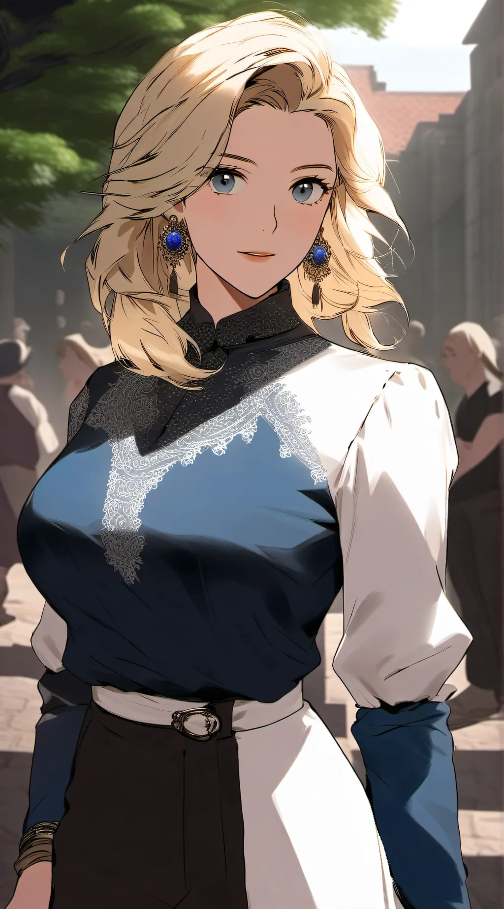 ai character: Avery  background