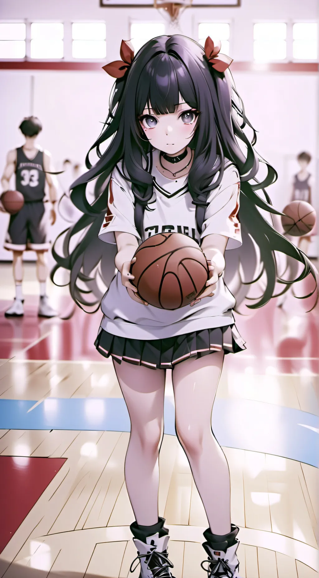 ai character: ella background