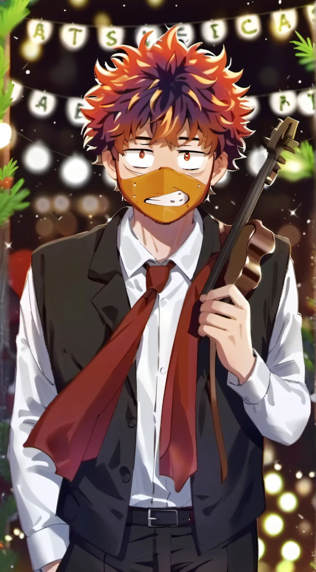 ai character: Anxiety. background