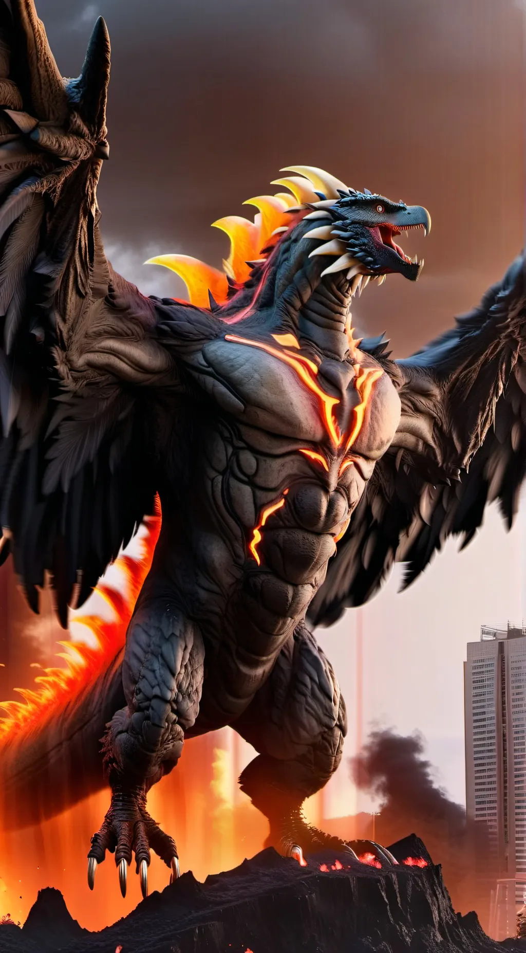 ai character: Ro-Zilla background