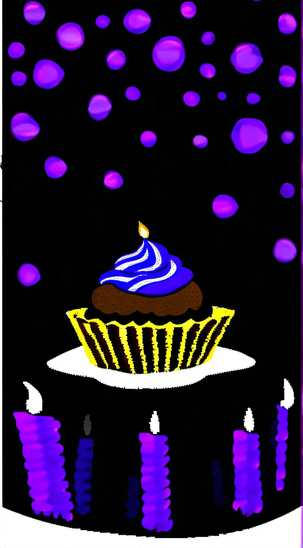 ai character: Cupcakey (BFLI) background