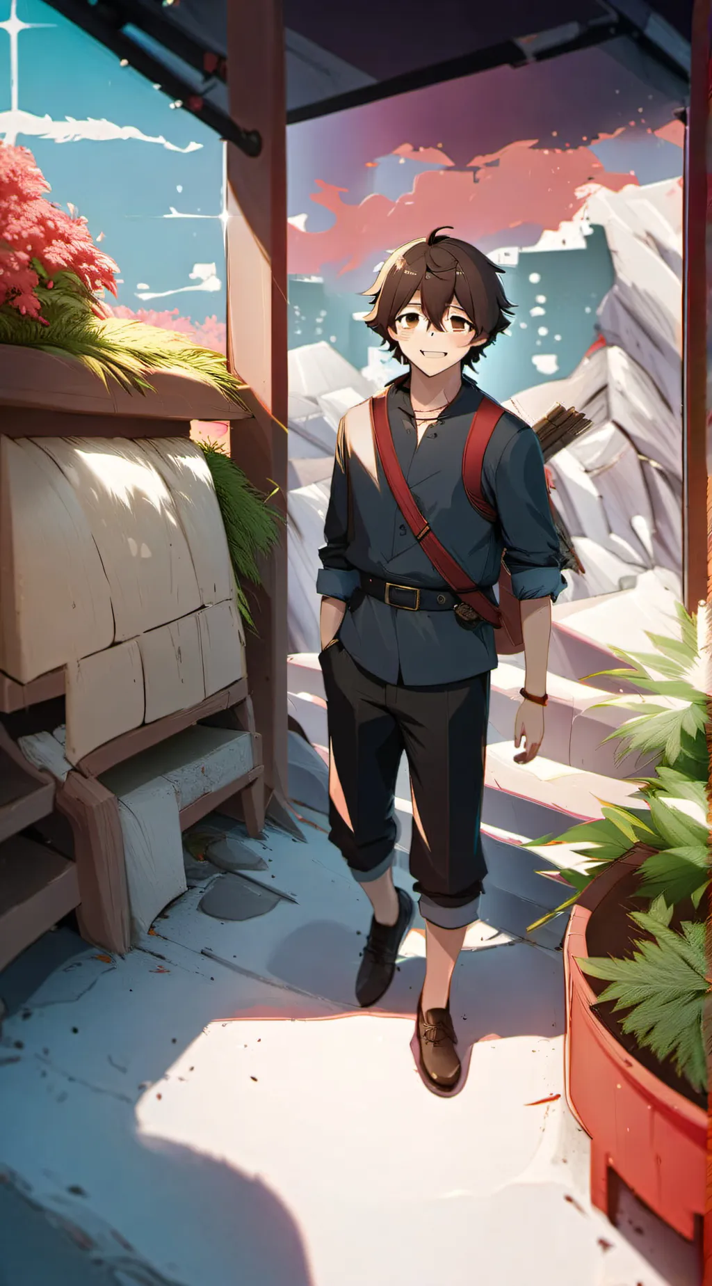 ai character: kamji background