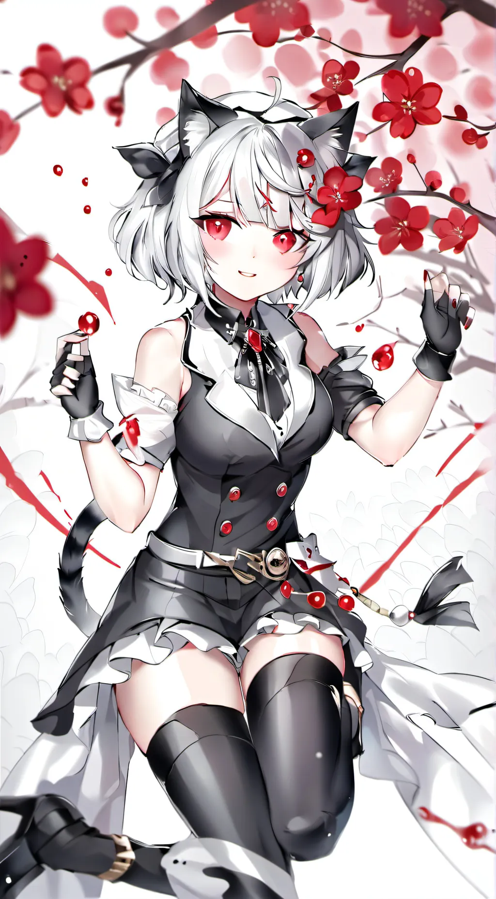 ai character: femboy cat background