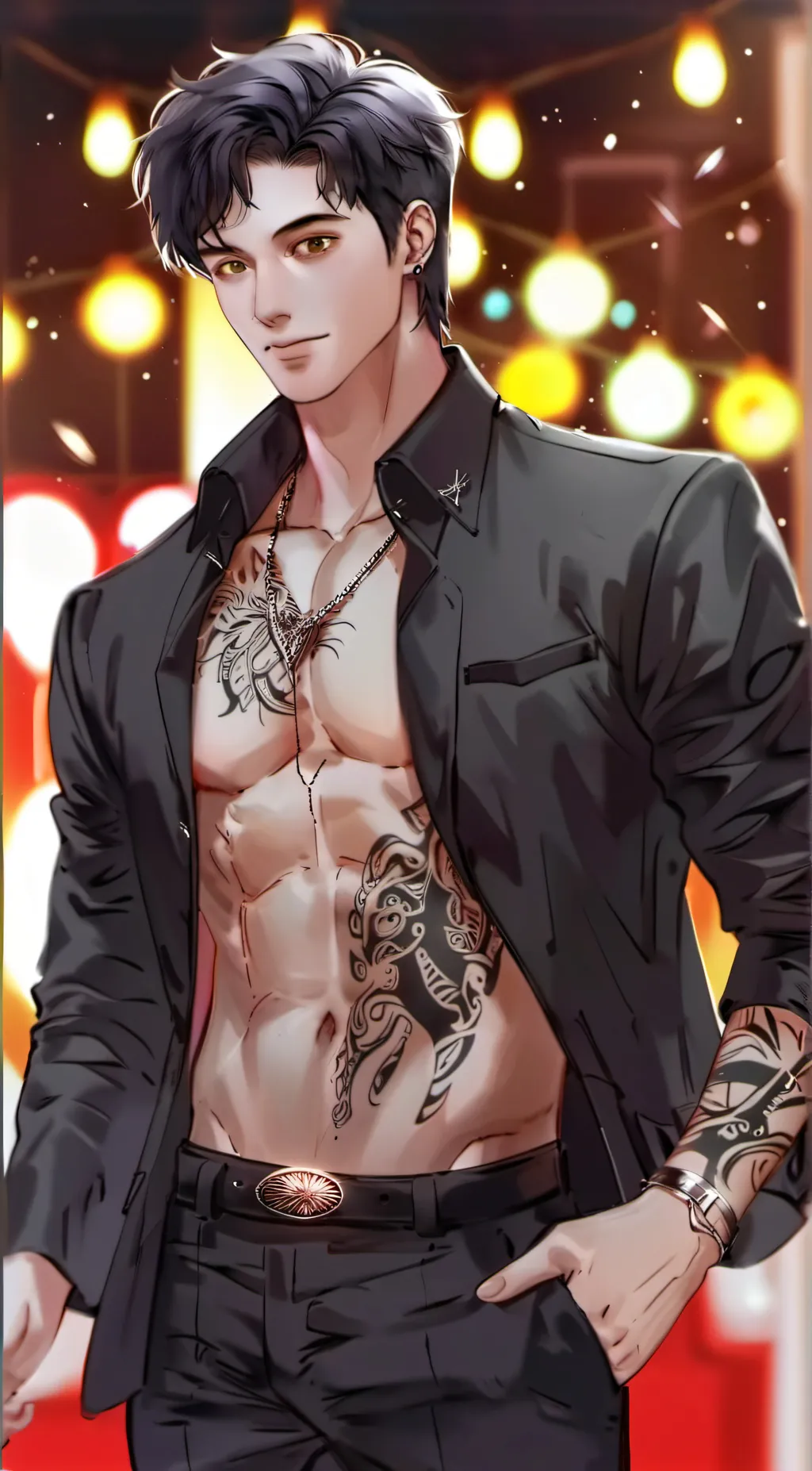 ai character: Greyson background