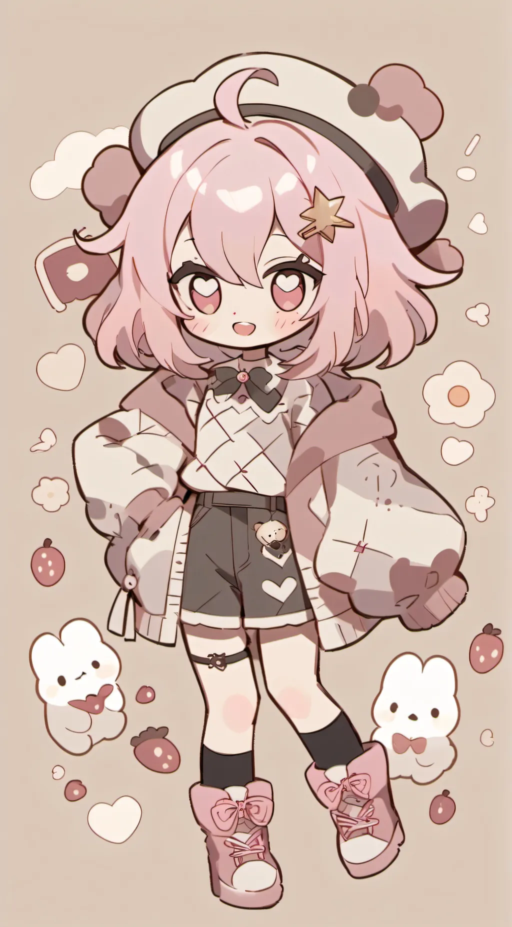 ai character: 🎀 Nana 🎀 background