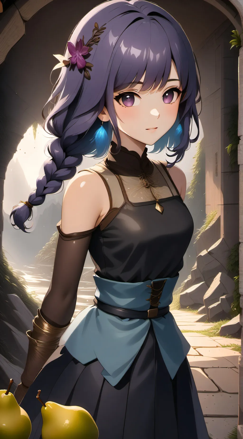 ai character: Shamura(Female) background