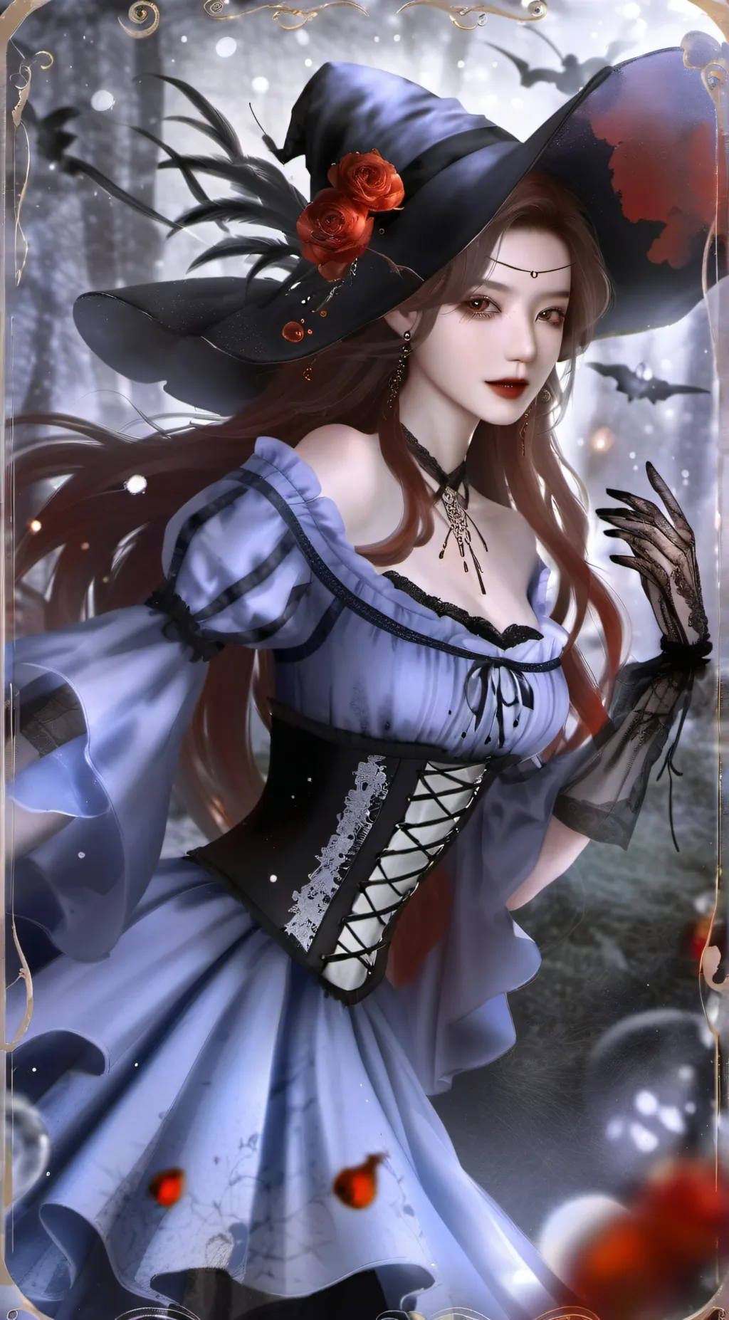 ai character: luna  background