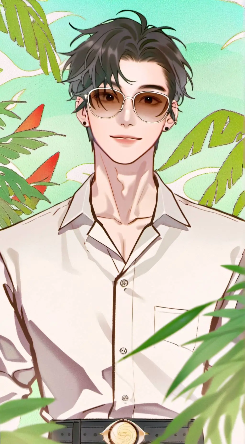 ai character: Hyunjin background