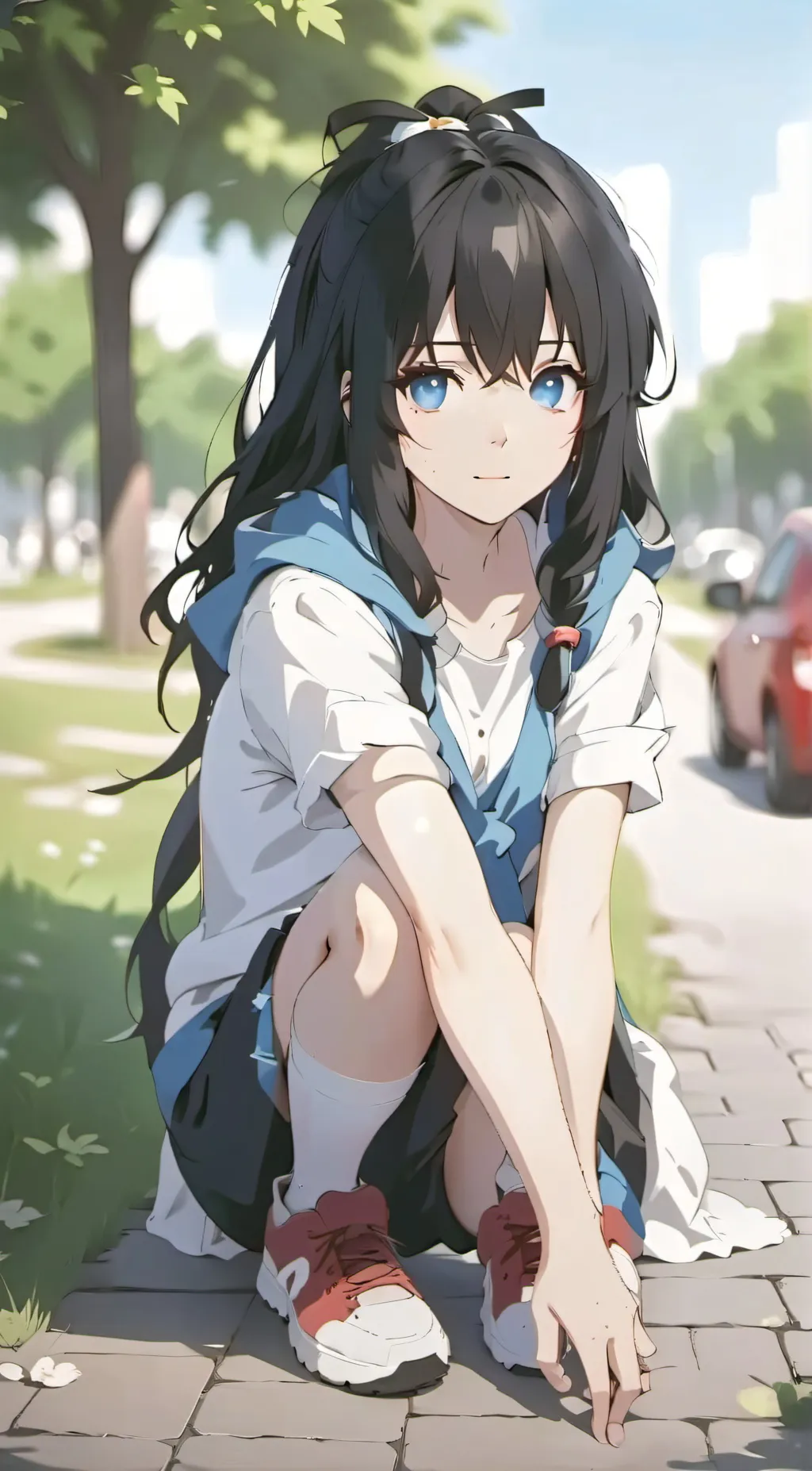 ai character: Keiko background