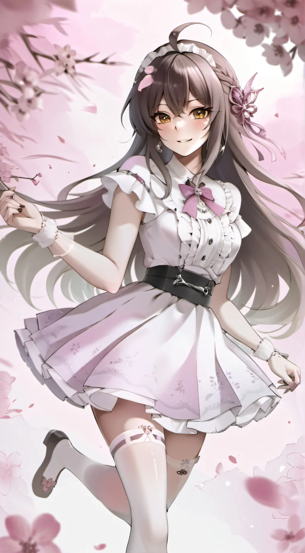 ai character: Cherry background