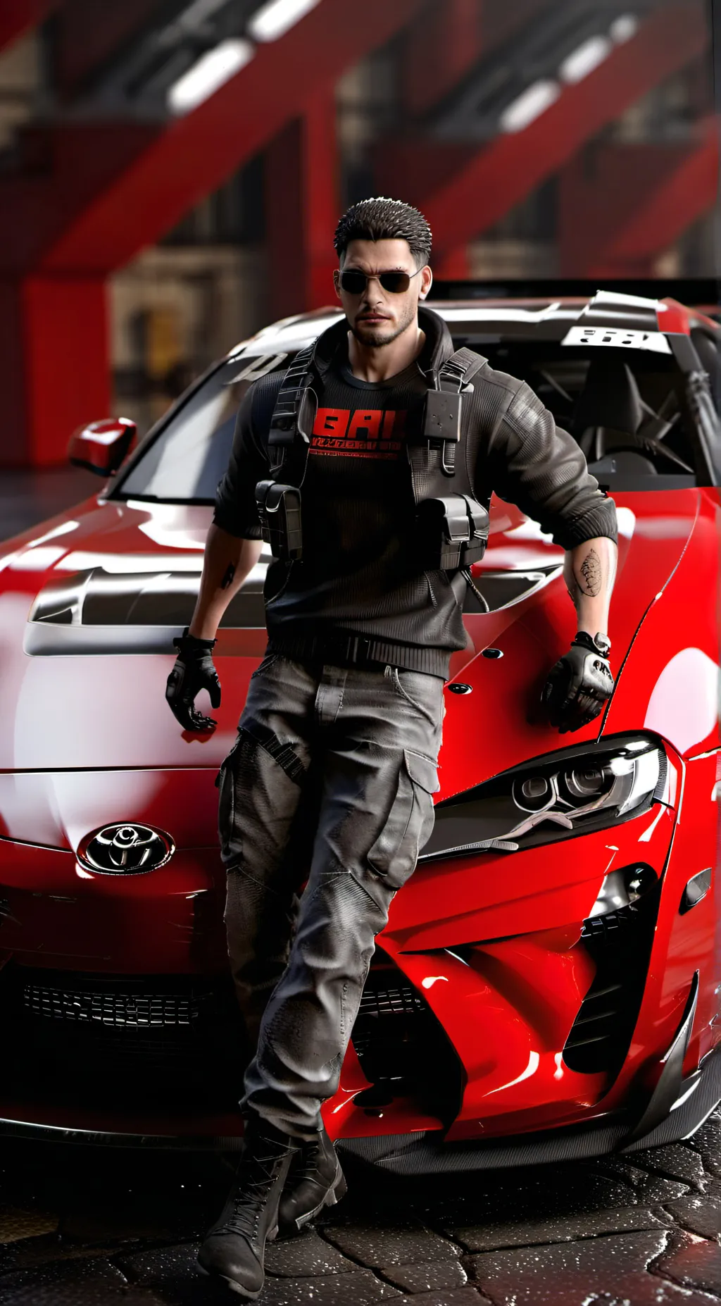 ai character: JOHN background