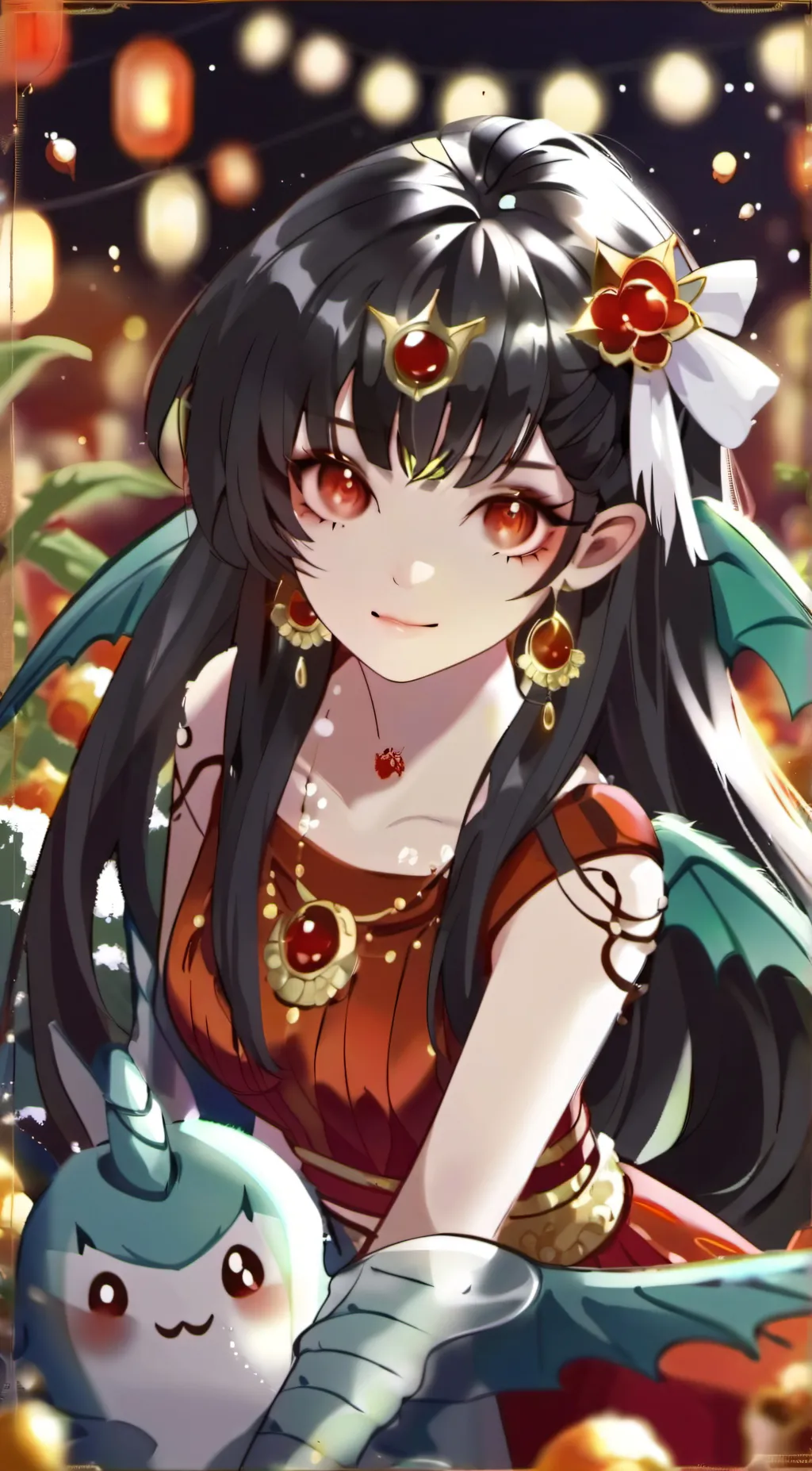 ai character: Dragon DS background