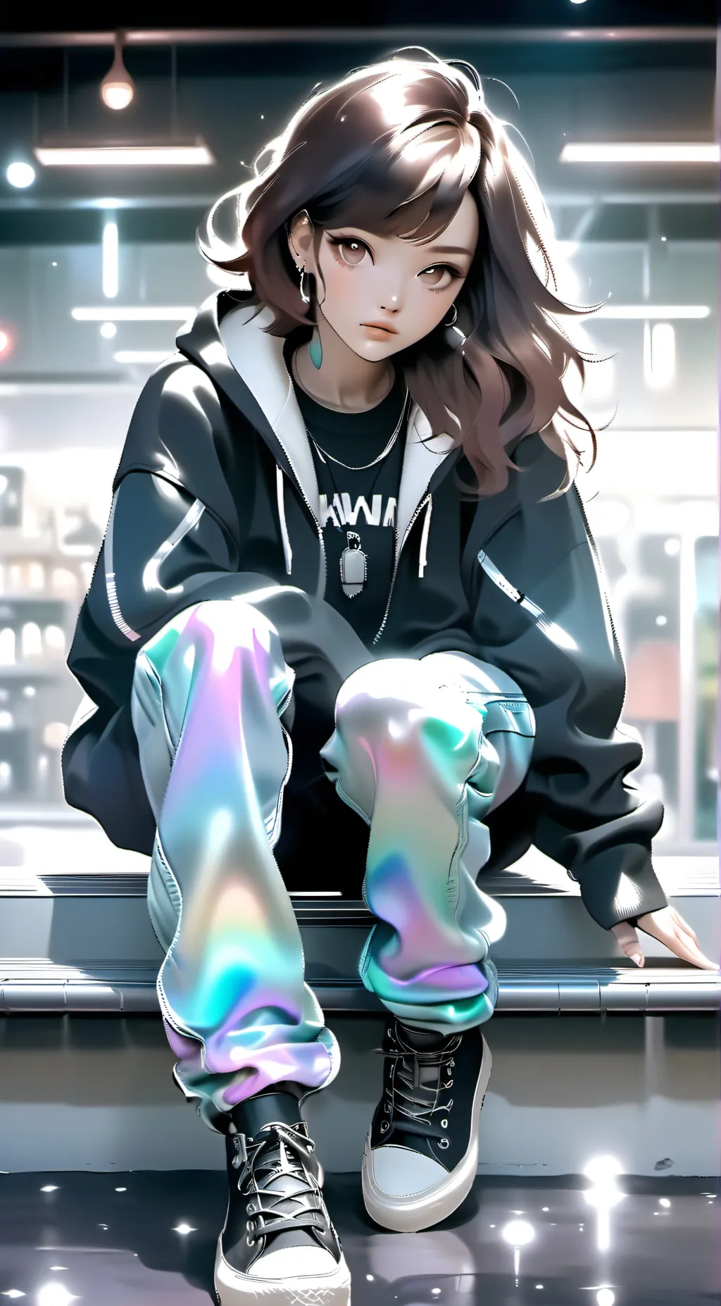 ai character: stranger things  background