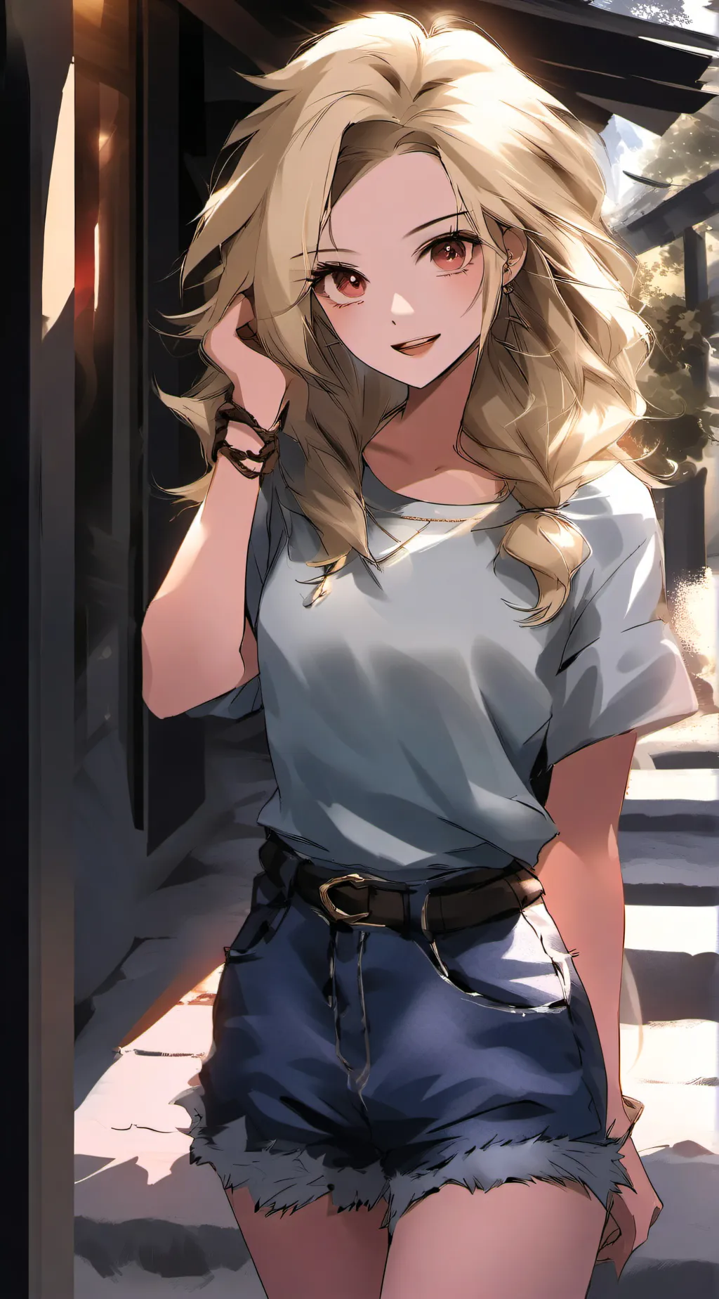 ai character: Lily  background