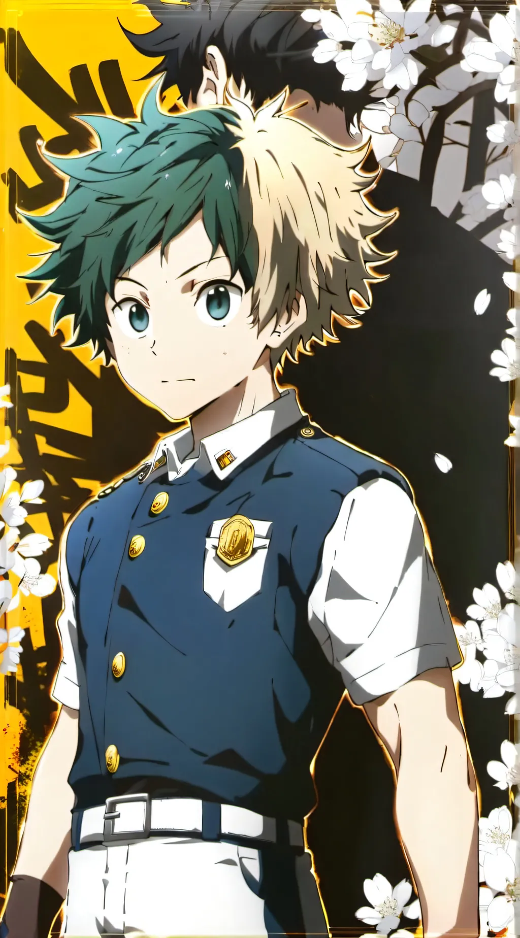 ai character: My hero academia  background