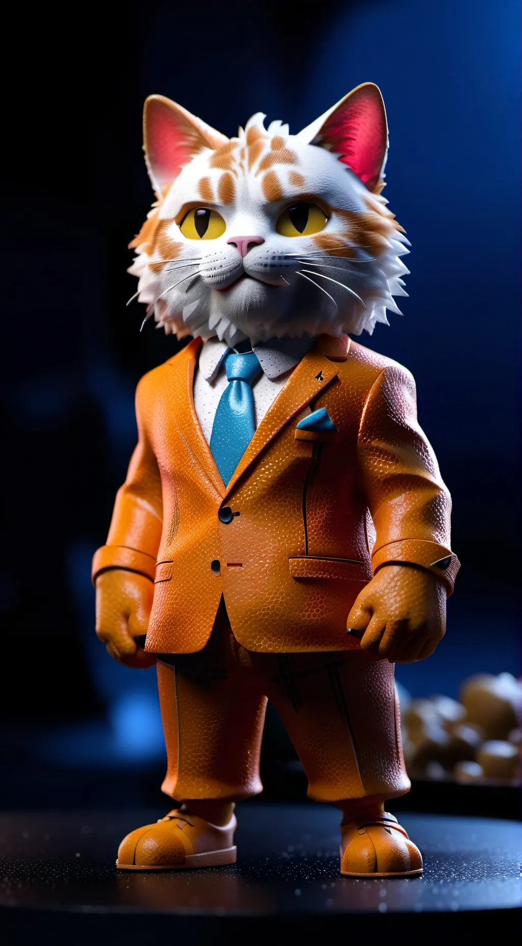 ai character: robux lord  background