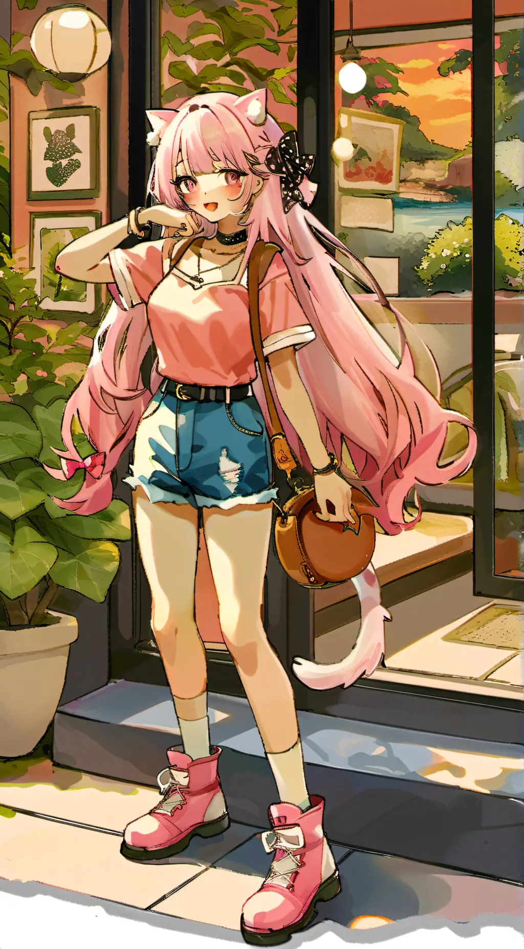 ai character: Kc background