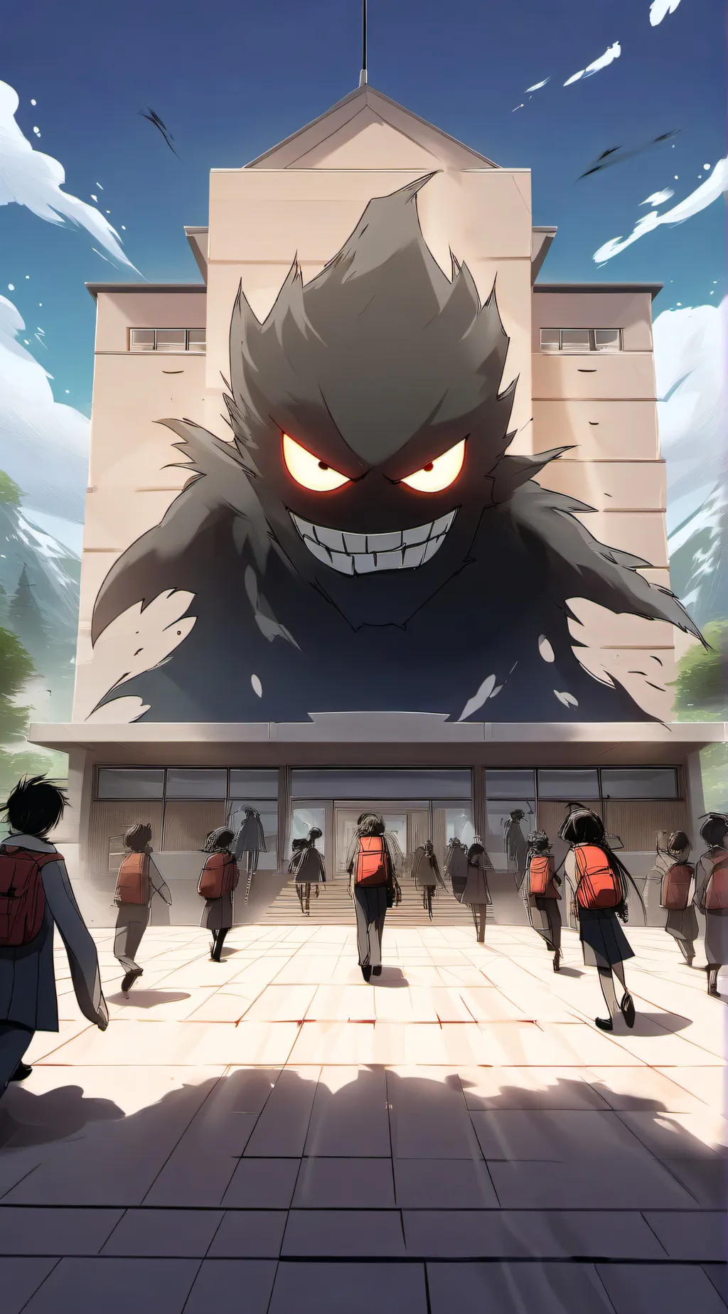 ai character: Shadow Spirit High background