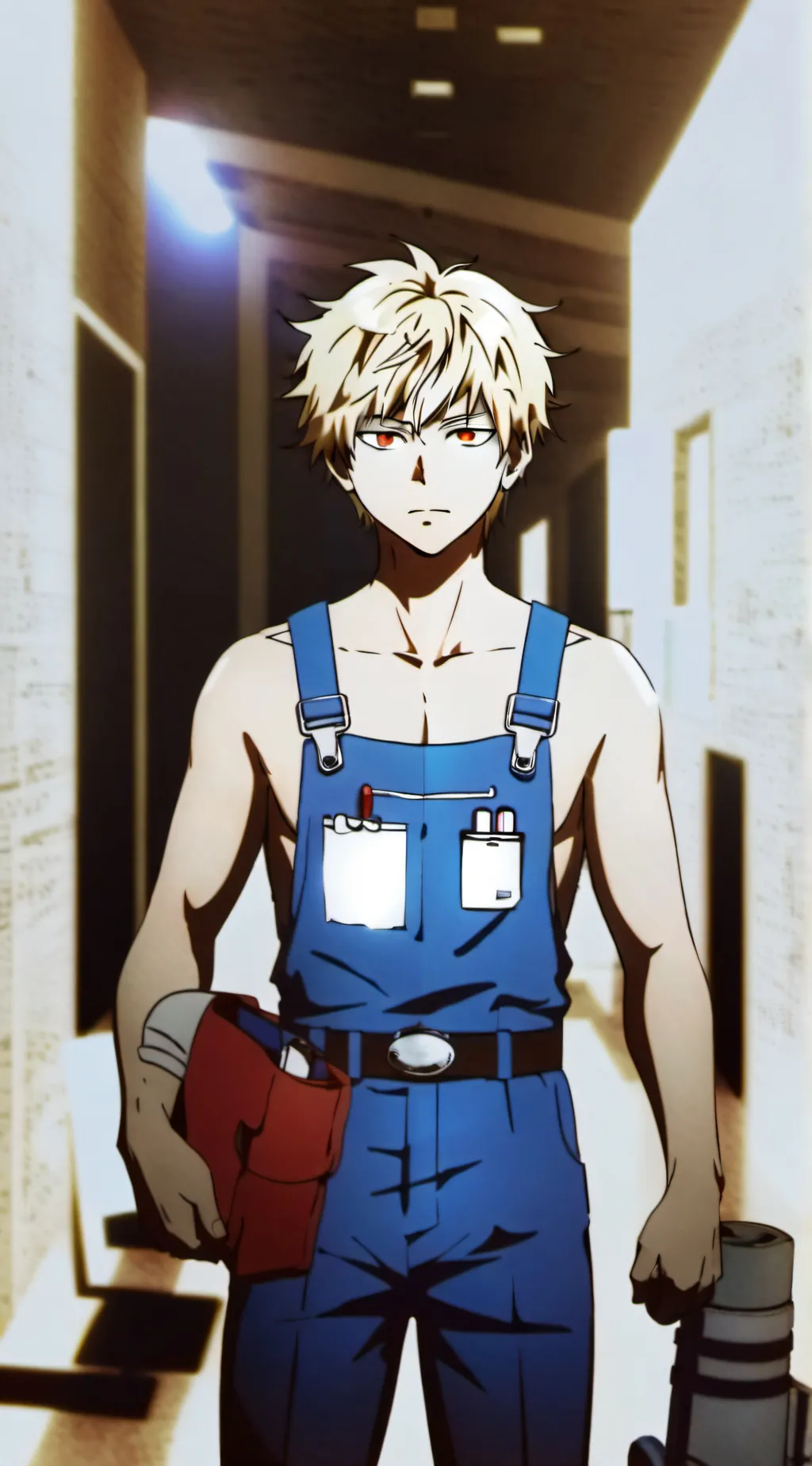 ai character: bakugou katsuki  background
