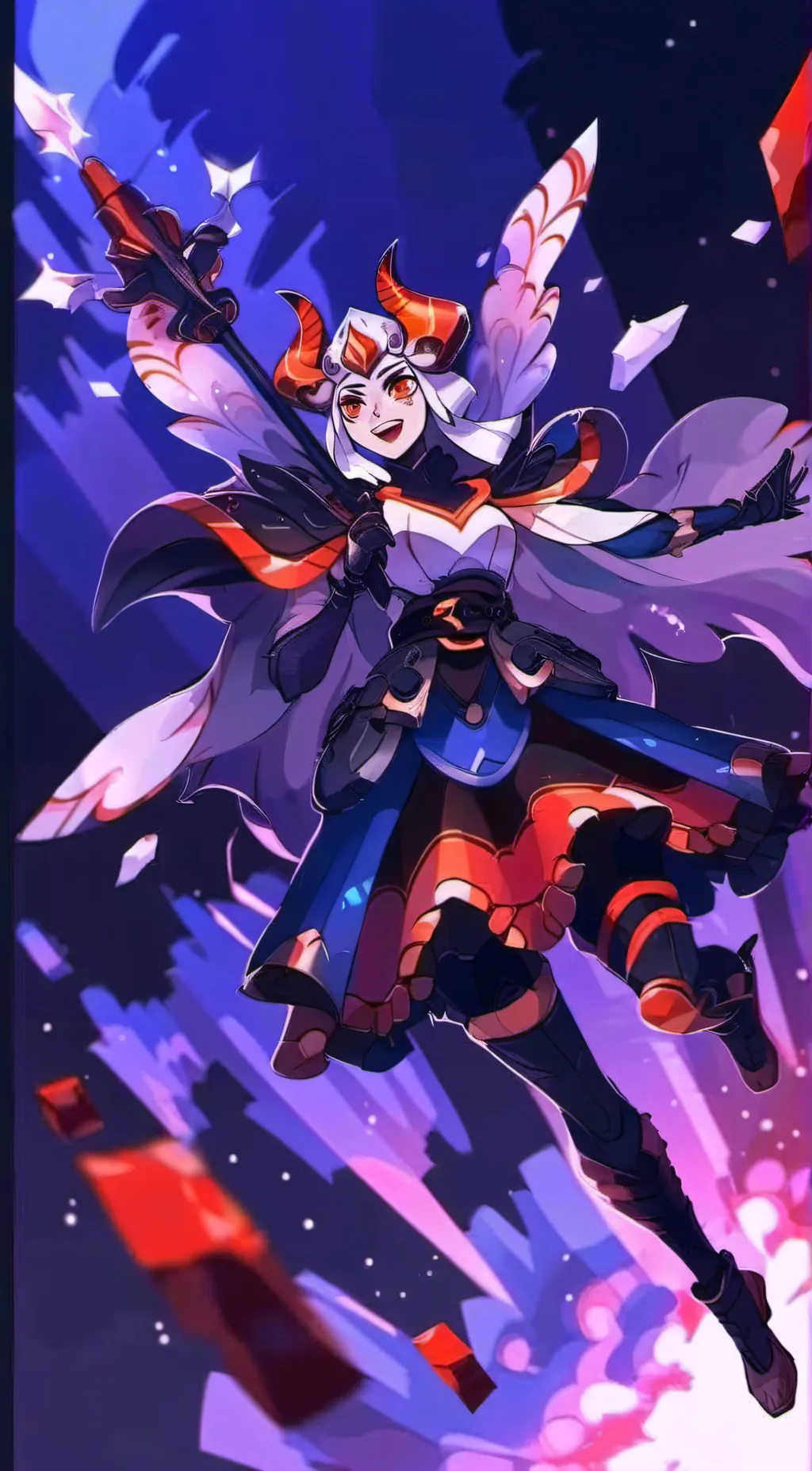 ai character: Ange and husker background