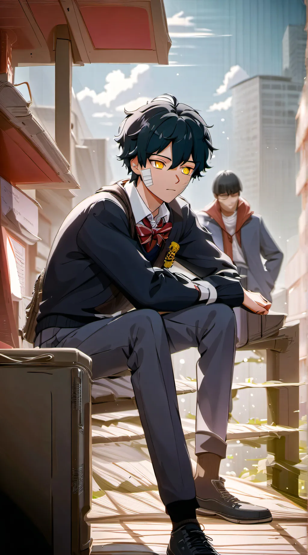 ai character: ~Liam~ background