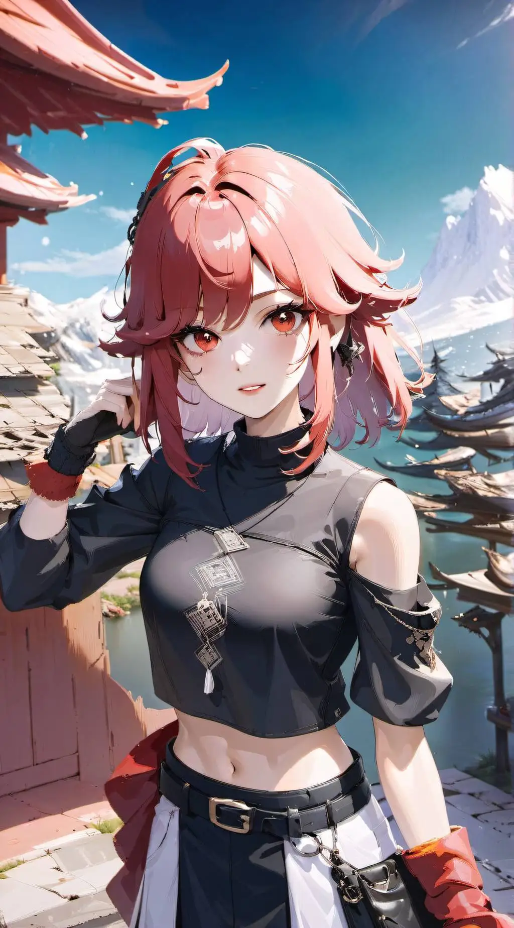 ai character: Lily background