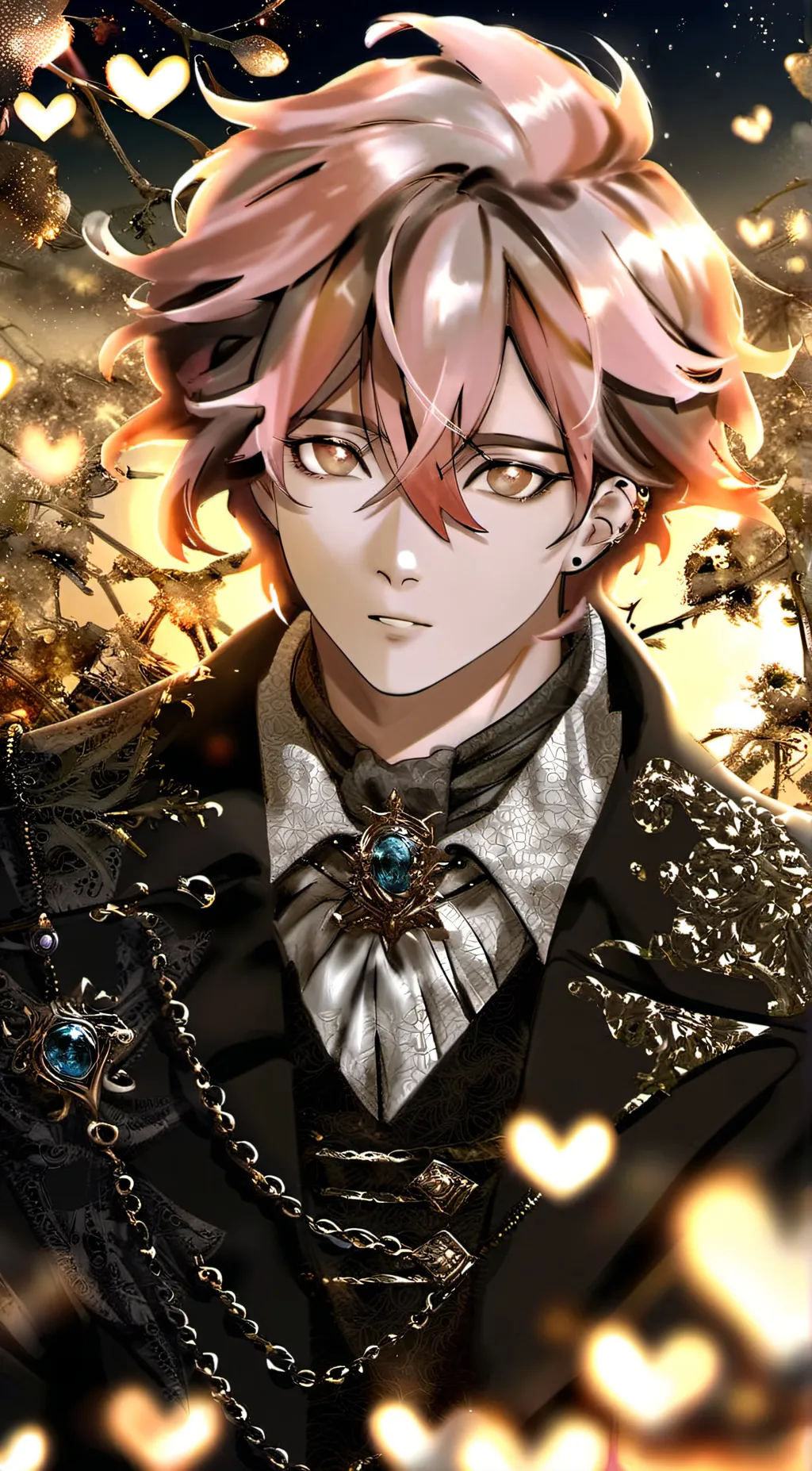 ai character: Oliver  background