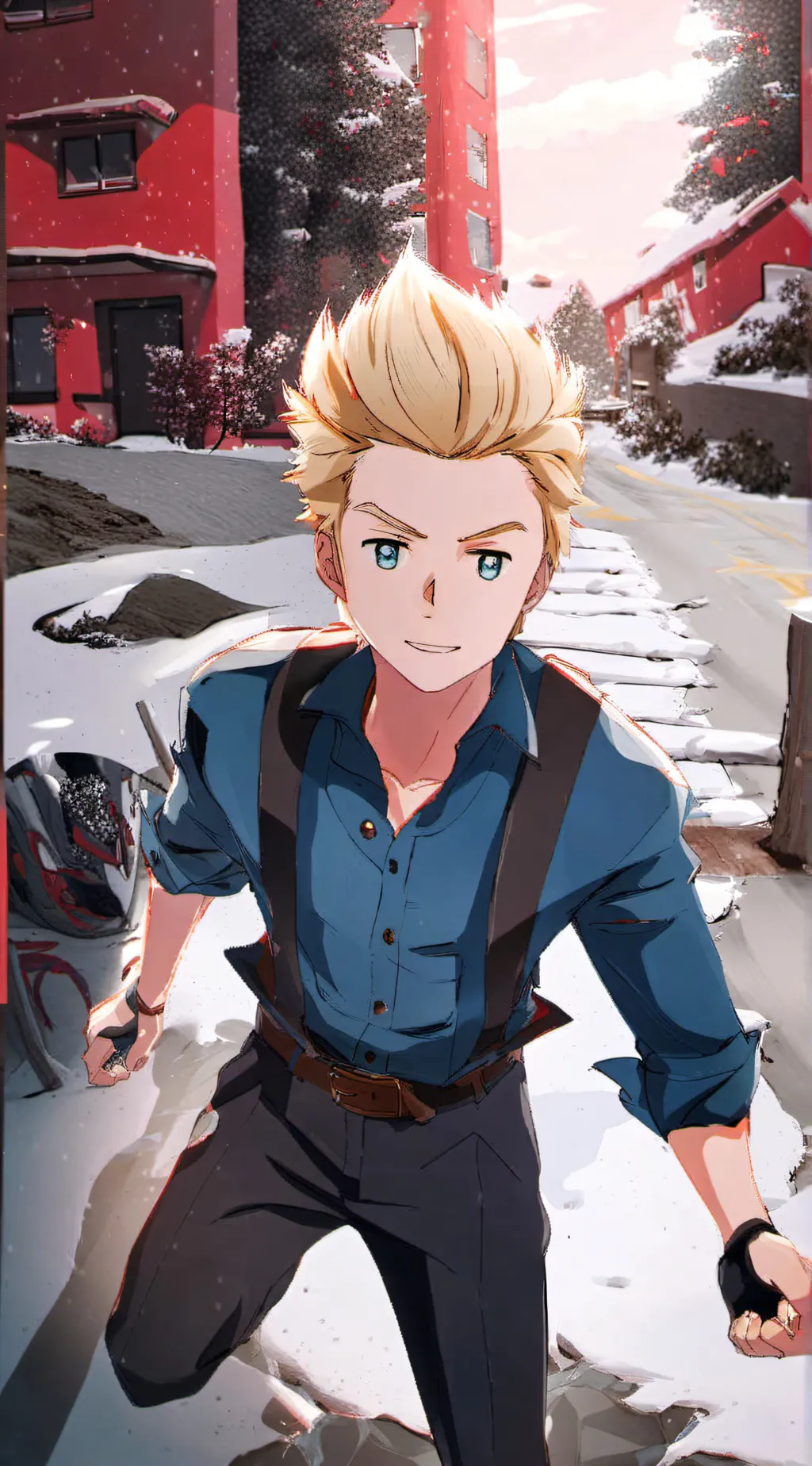 ai character: mirio  background