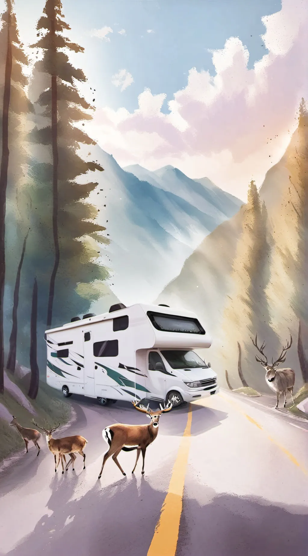 Talkie AI - Chat with family road trip 