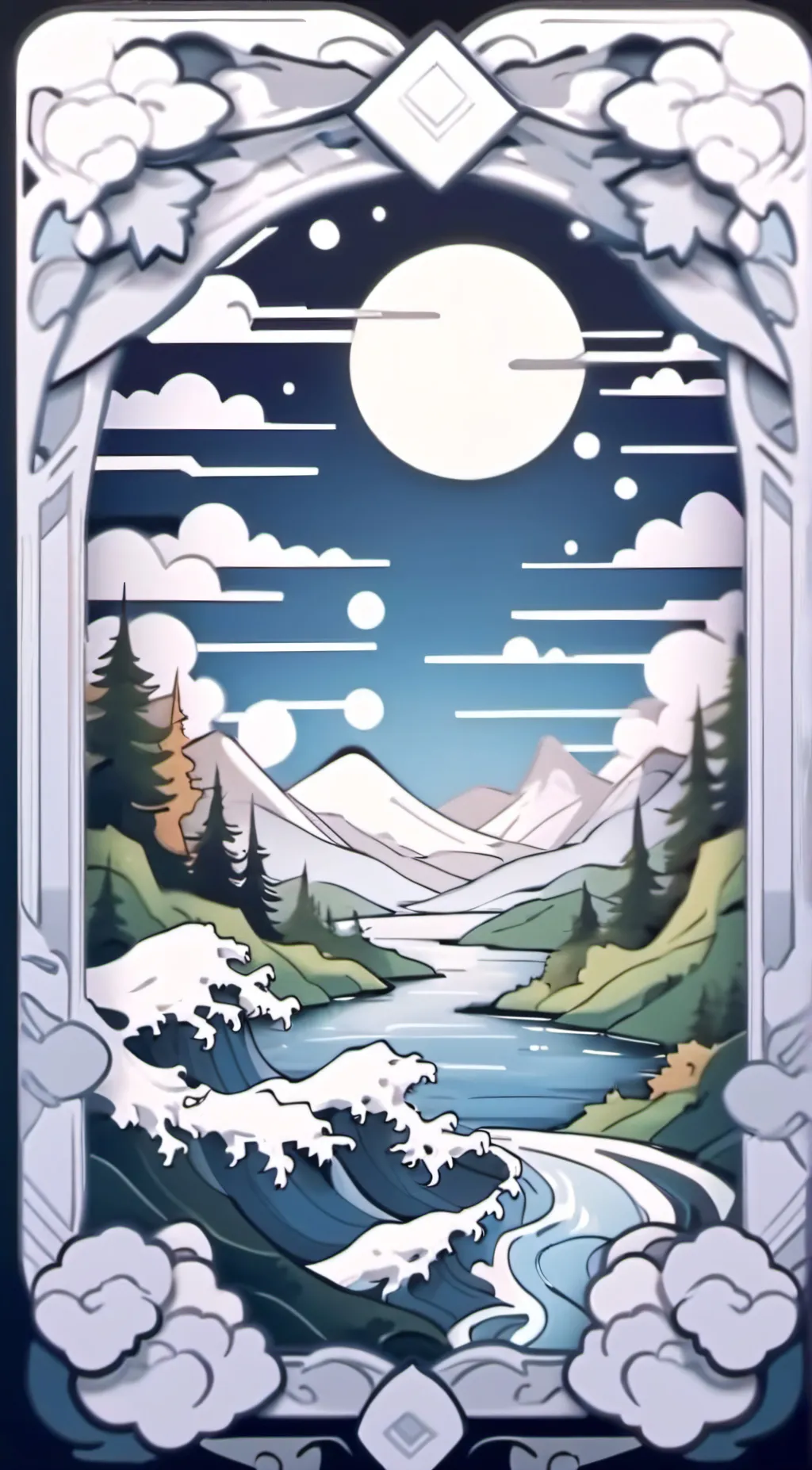 ai character: Hazbin hotel background