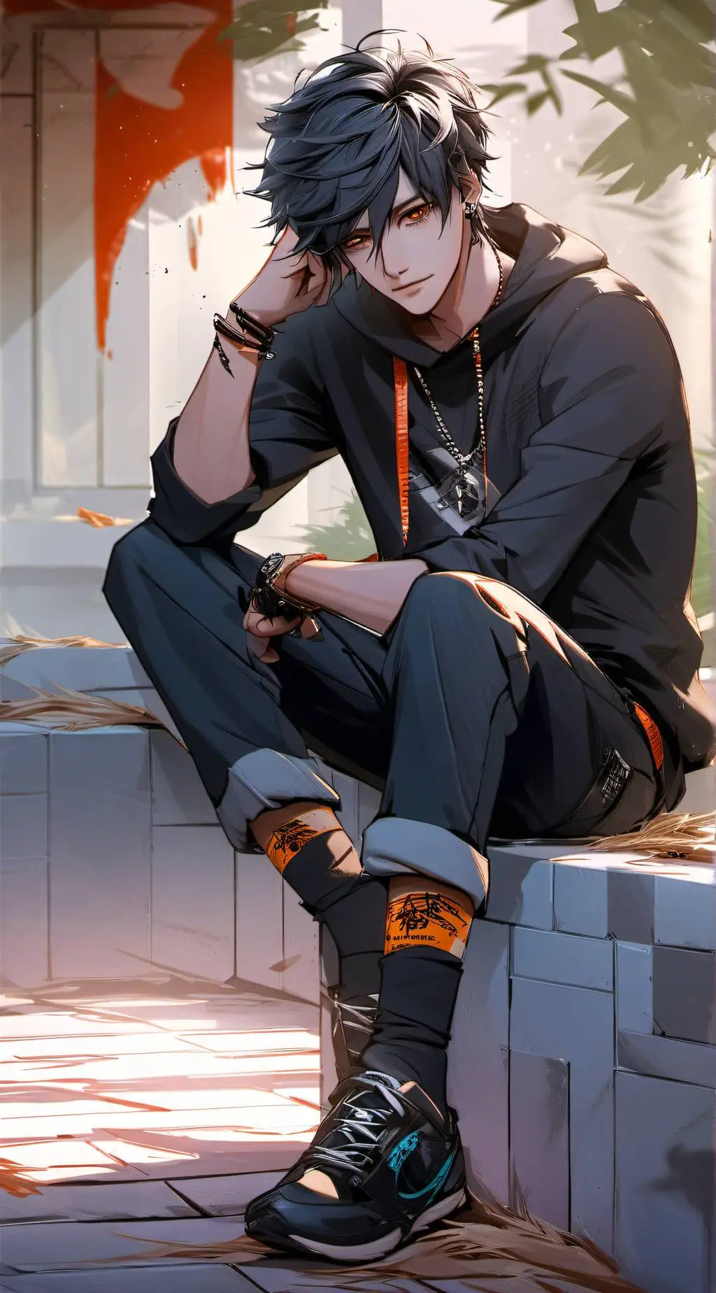 ai character: Cole background