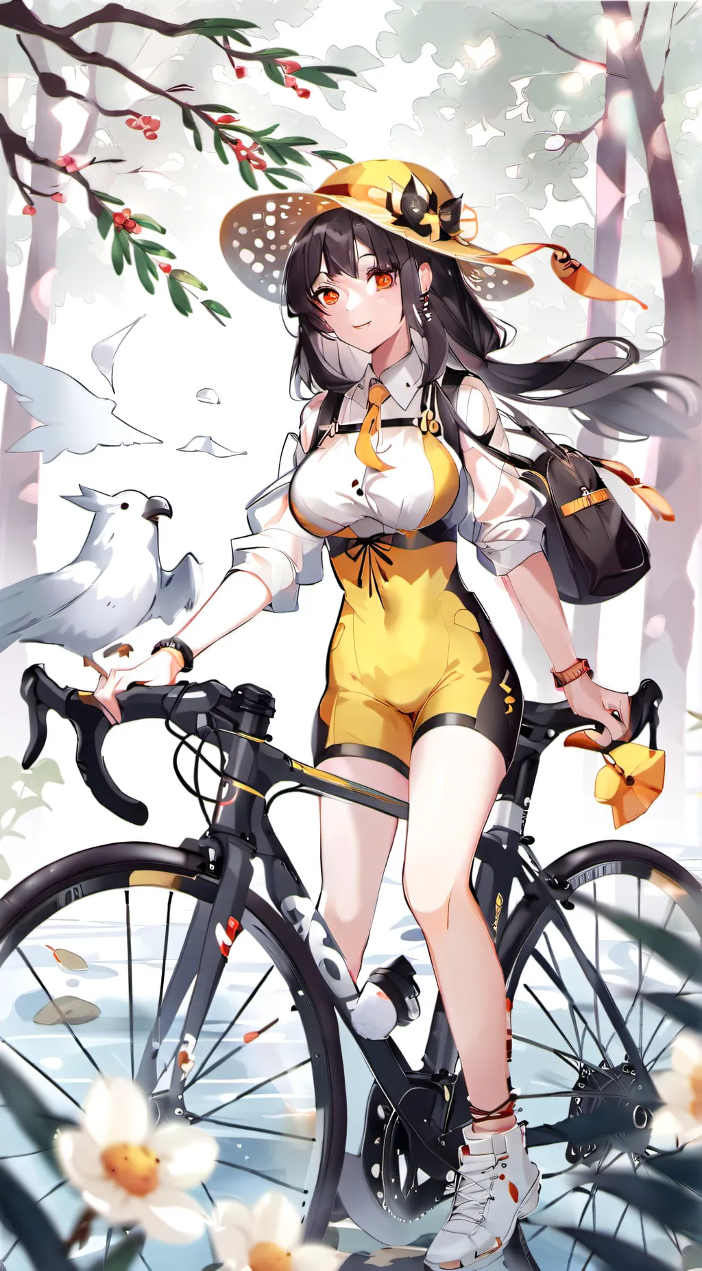 ai character: Ella background